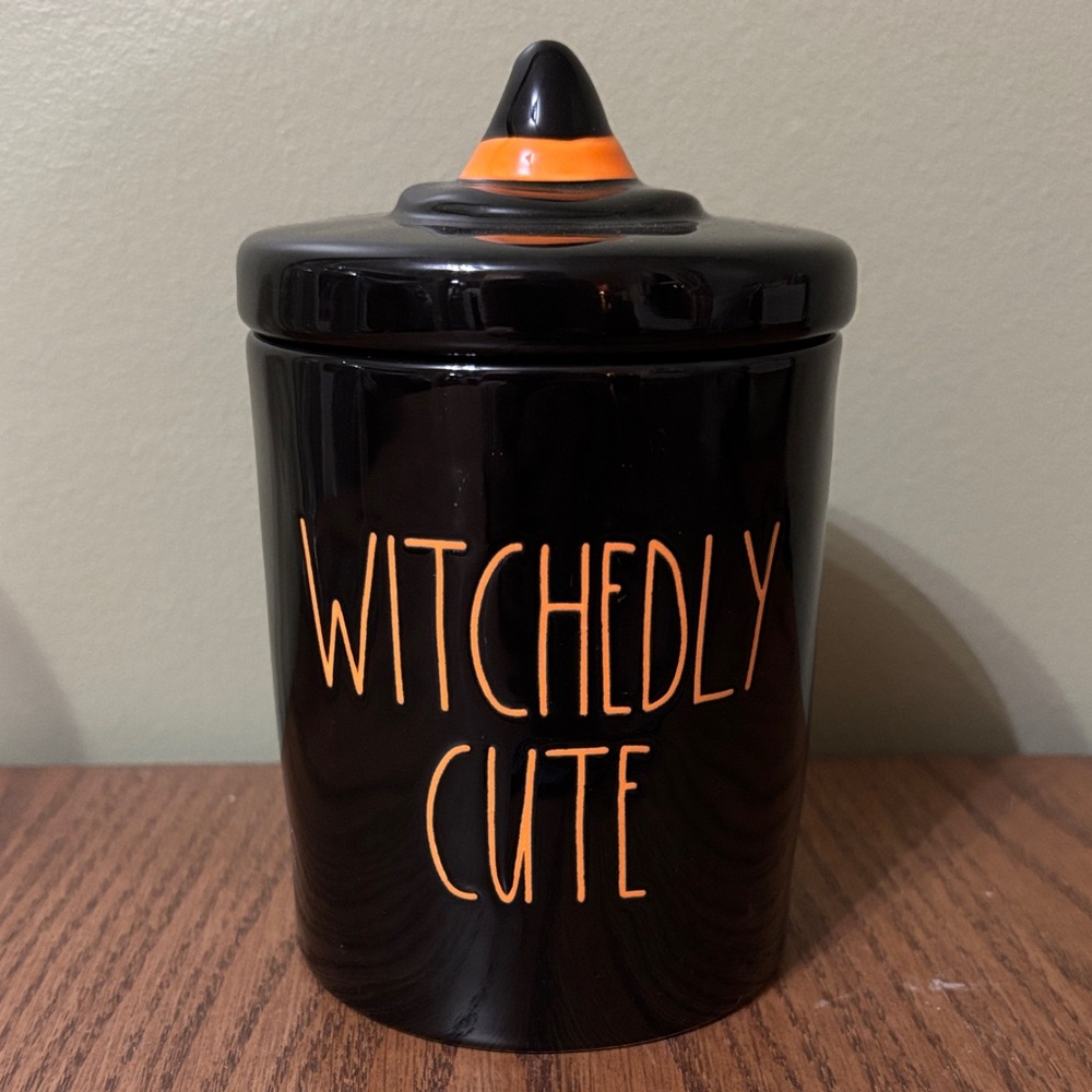 Rae Dunn Halloween jar